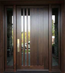 درب لابی چوبی 14007