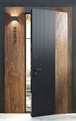 درب چوبی لابی 14009